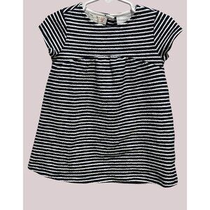 Zara dress 12-18m NWT navy white stripes empire waist summer spring fall